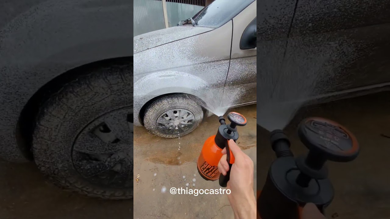 Testando GERADOR DE ESPUMA SPEED CLEAN #teste #lavagemautomotiva