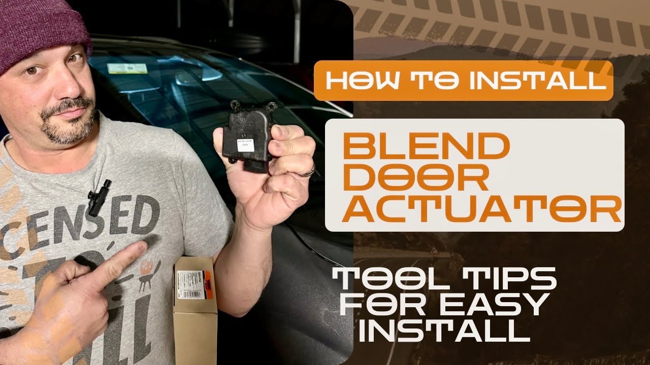Installing the Blend Door Actuator on a Chrysler Pacifica (2017-2022 Models)