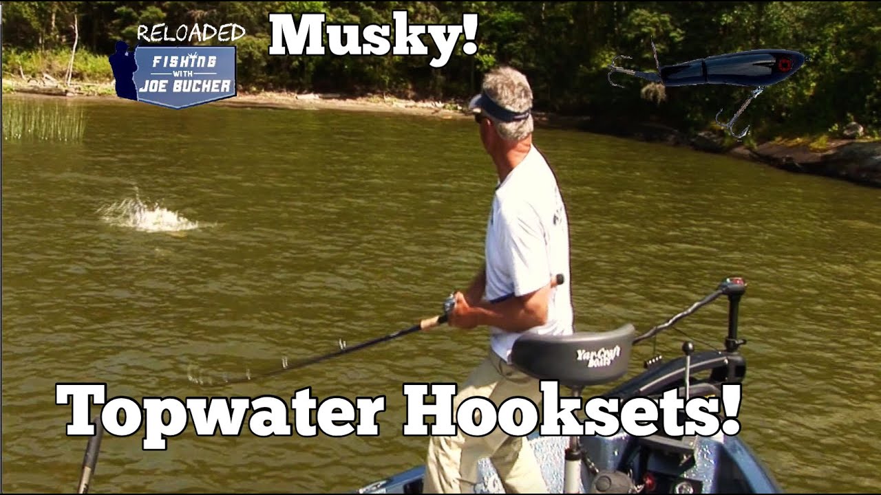 Topwater Musky Hooksets!