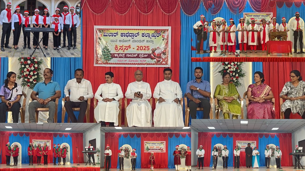Milagres Cathedral ICYM Kallianpur Organised Inter Ward Carol’s Group Singing Competition