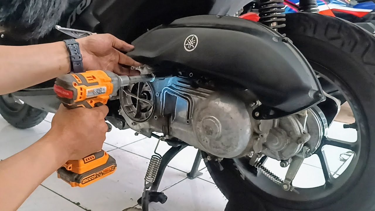 Aerox V2 CVT Cleaning #aerox155 #cvtcleaning #pms