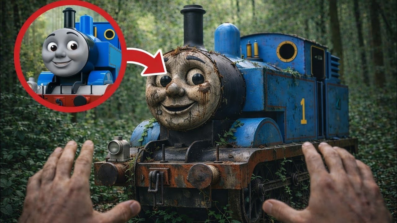 Deep Jungle Restoration ASMR – Abandoned Thomas Train Rebuilt After 30 Years