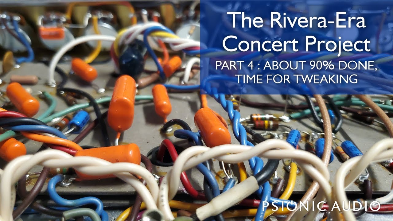 The Rivera-Era Concert Project Part 4 : About 90% Done and Time for Tweaking