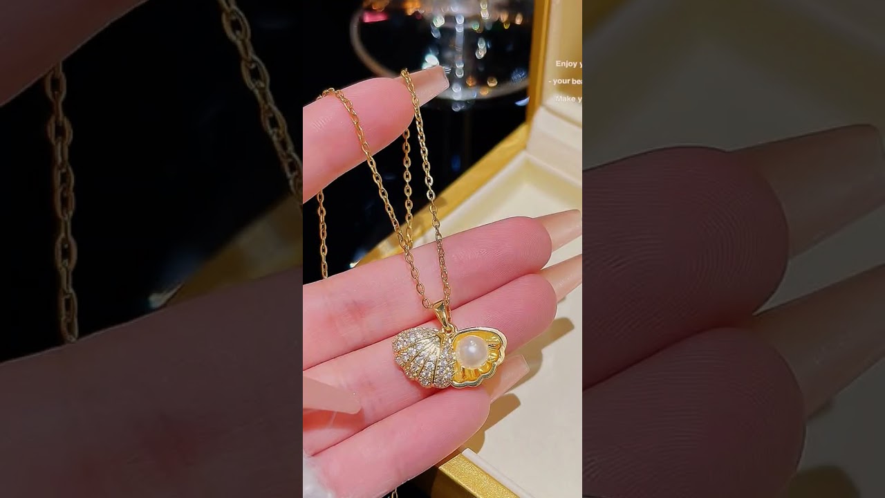 SEA SHELL PEARL PENDANT.                 ORDER NOW+923095925101.                    #pendant