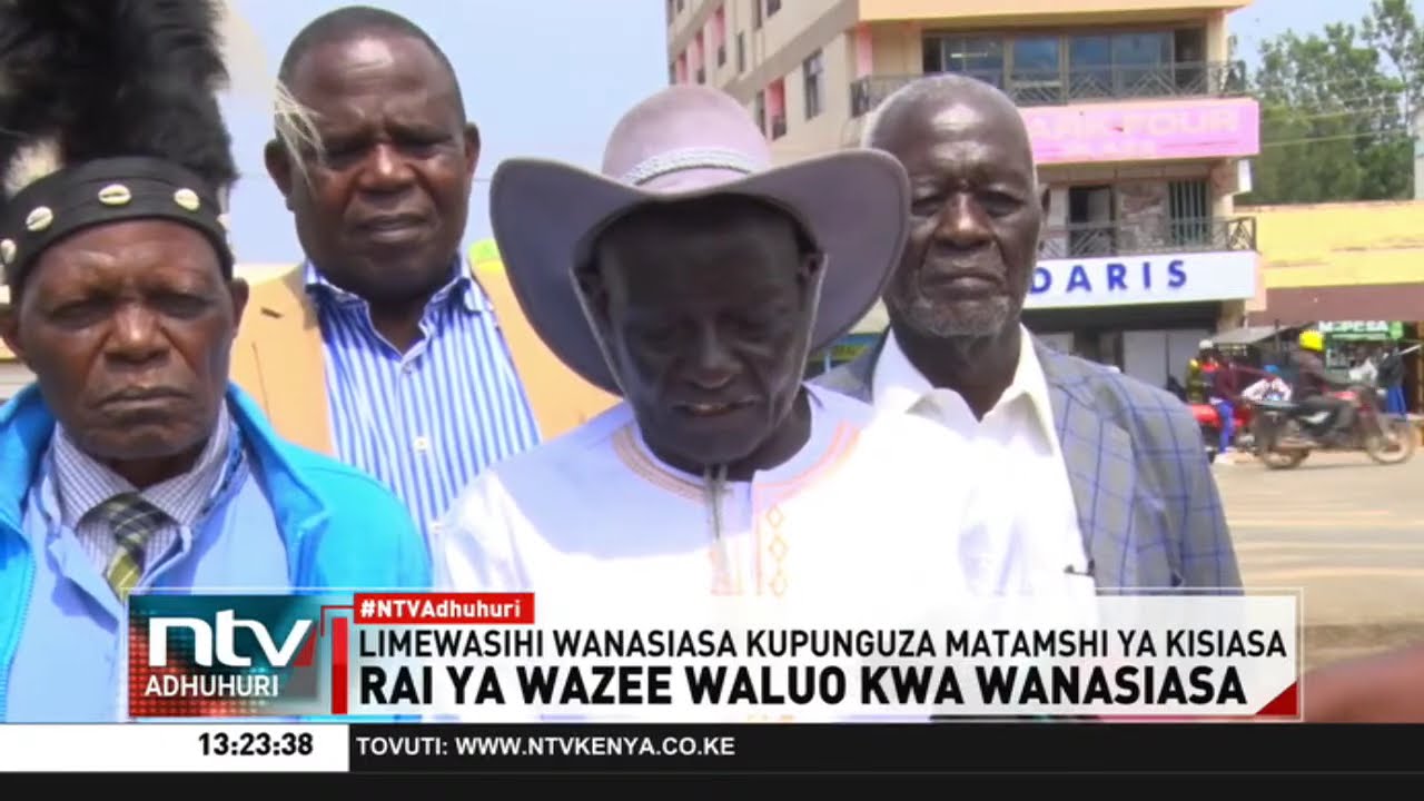 Baraza la wazee kutoka kaunti ya Migori lawasihi wanasiasa kupunguza matamshi ya fujo