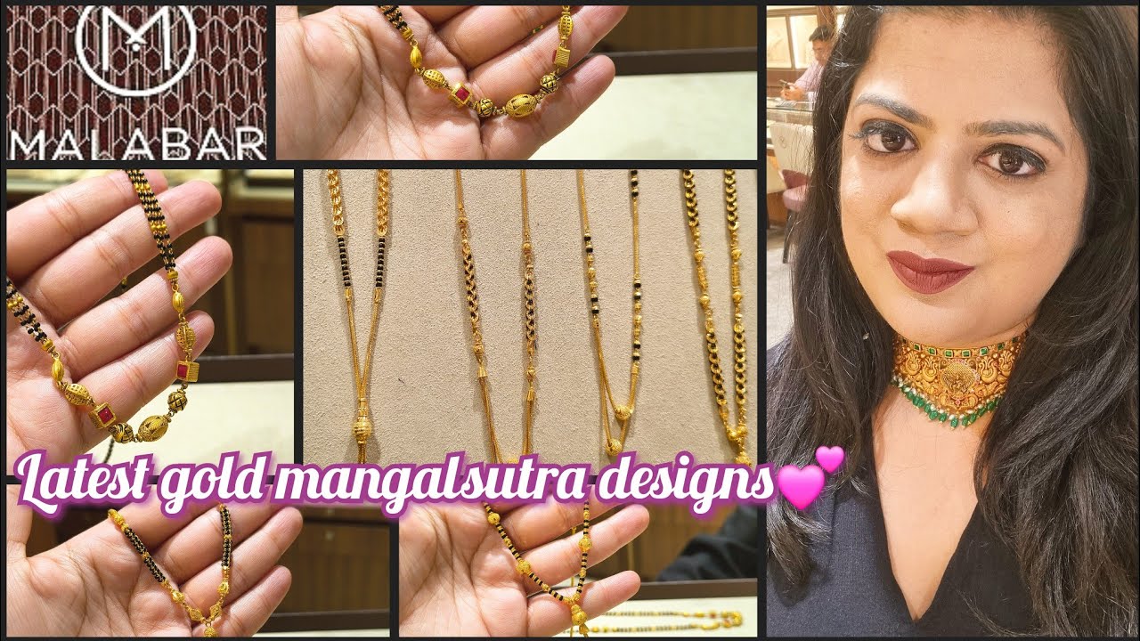 Malabar gold mangalsutra designs with price | latest daily wear gold mangalsutra designs