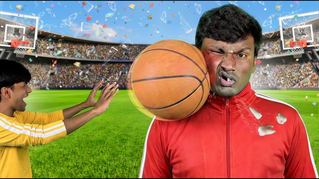Basket Ball competition comedy video.