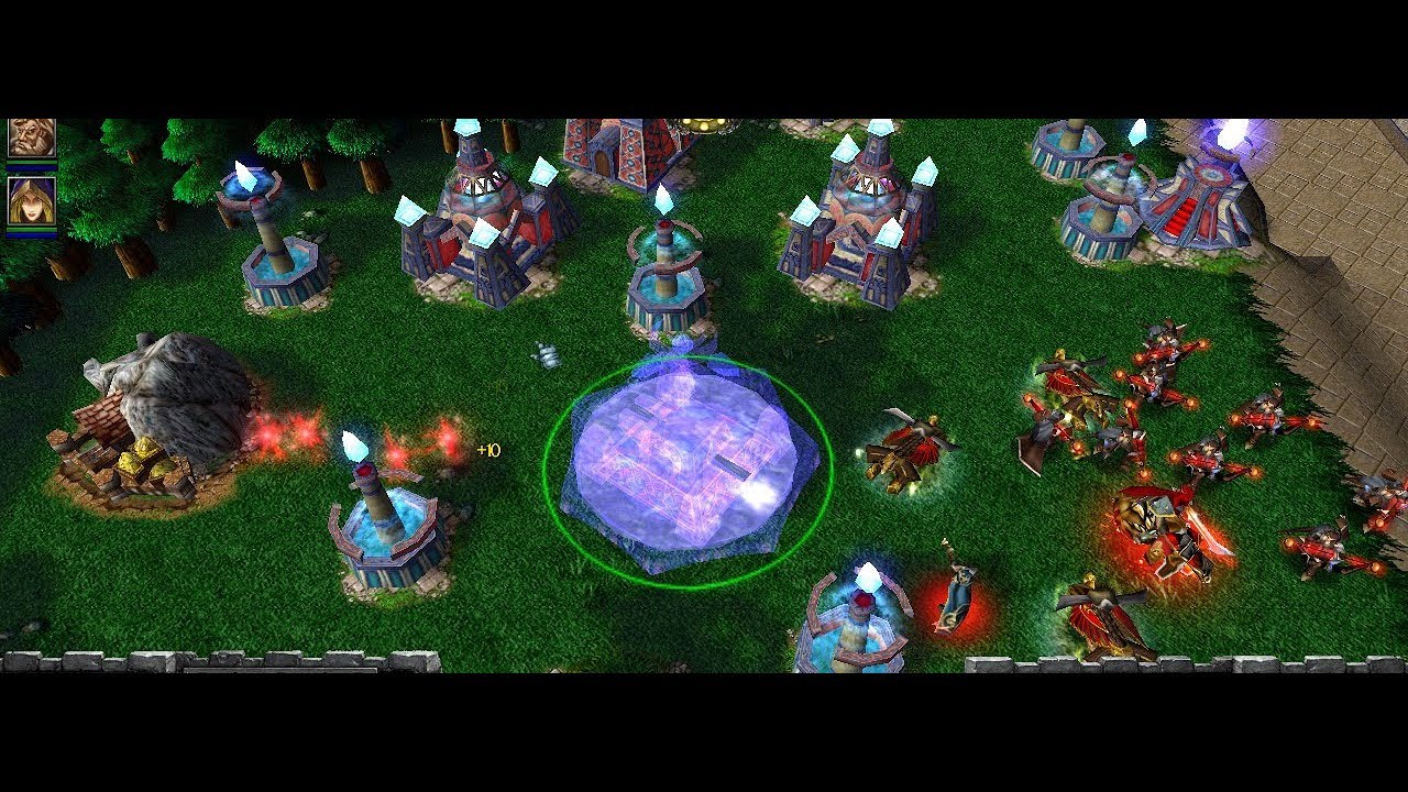 Warcraft 3 Race Gameplay - (Catholics) - Custom Race