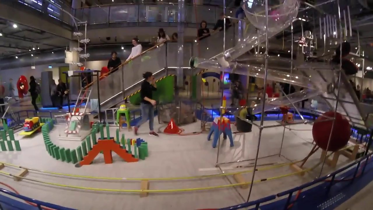 Science Center NEMO Amsterdam LIVE Experiment Chain Reaction | GoPro Session 5