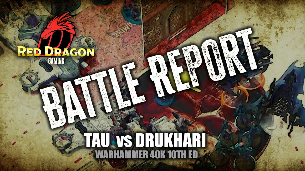 Tau vs Drukhari Battlereport