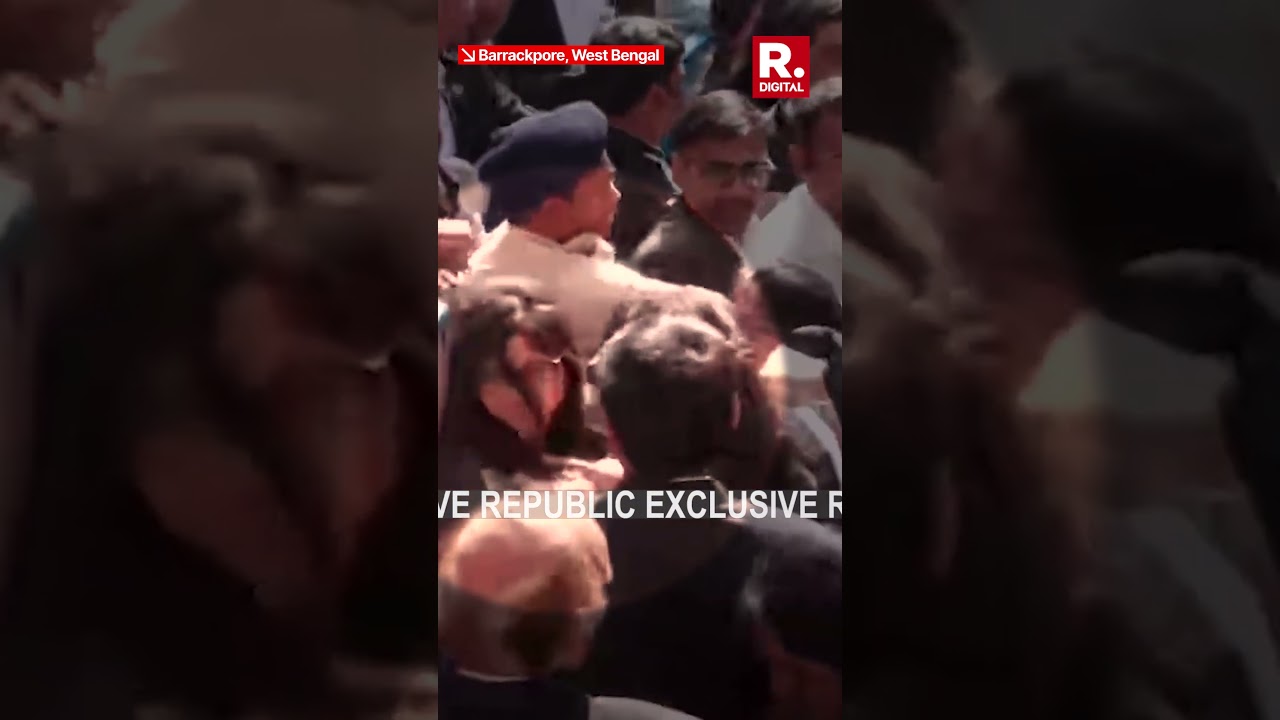 Republic Reporter Attacked Live at Barrackpore Court