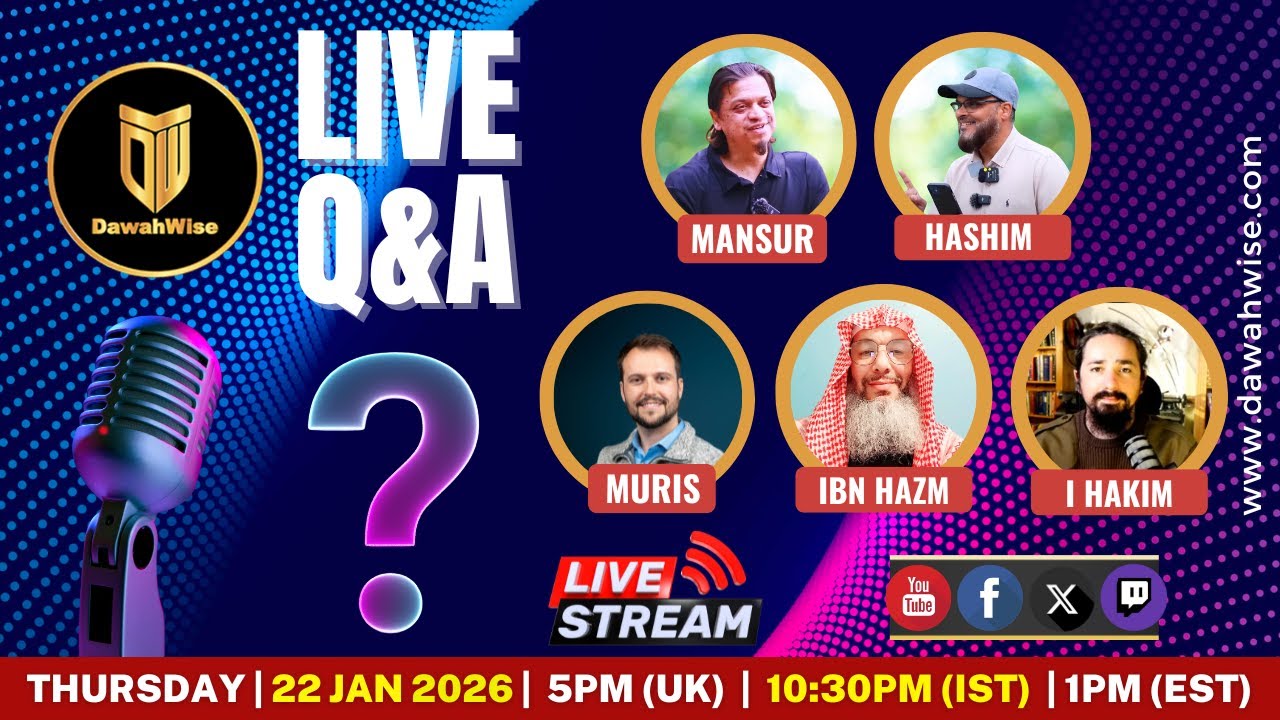 🔴 Live Q&A - Engage, Challenge, Clarify | Mansur, Hashim, I.Hakim, Muris and Al-Yemeni