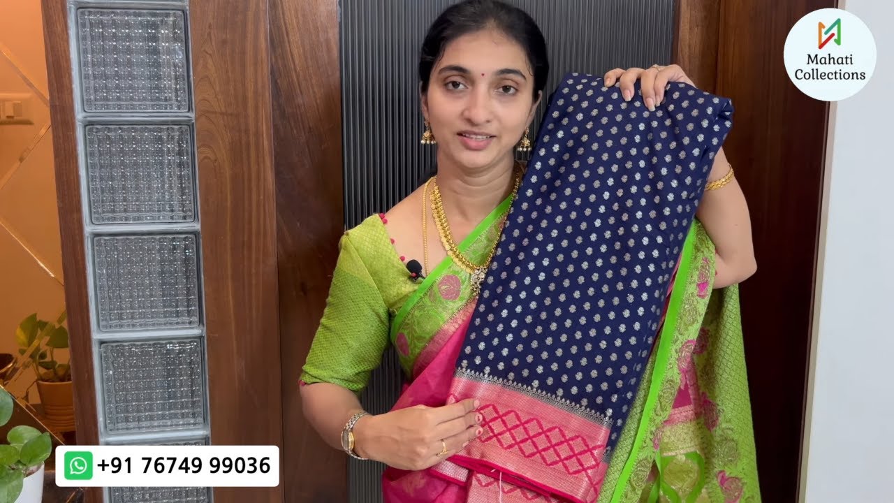 Banarasi Georgette Saree Collection | Saree Design | Party Wear Saree | @MahatiCollections