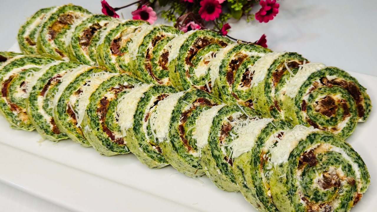 Slani rolat sa IZUZETNO UKUSNIM punjenjem /Savory roll