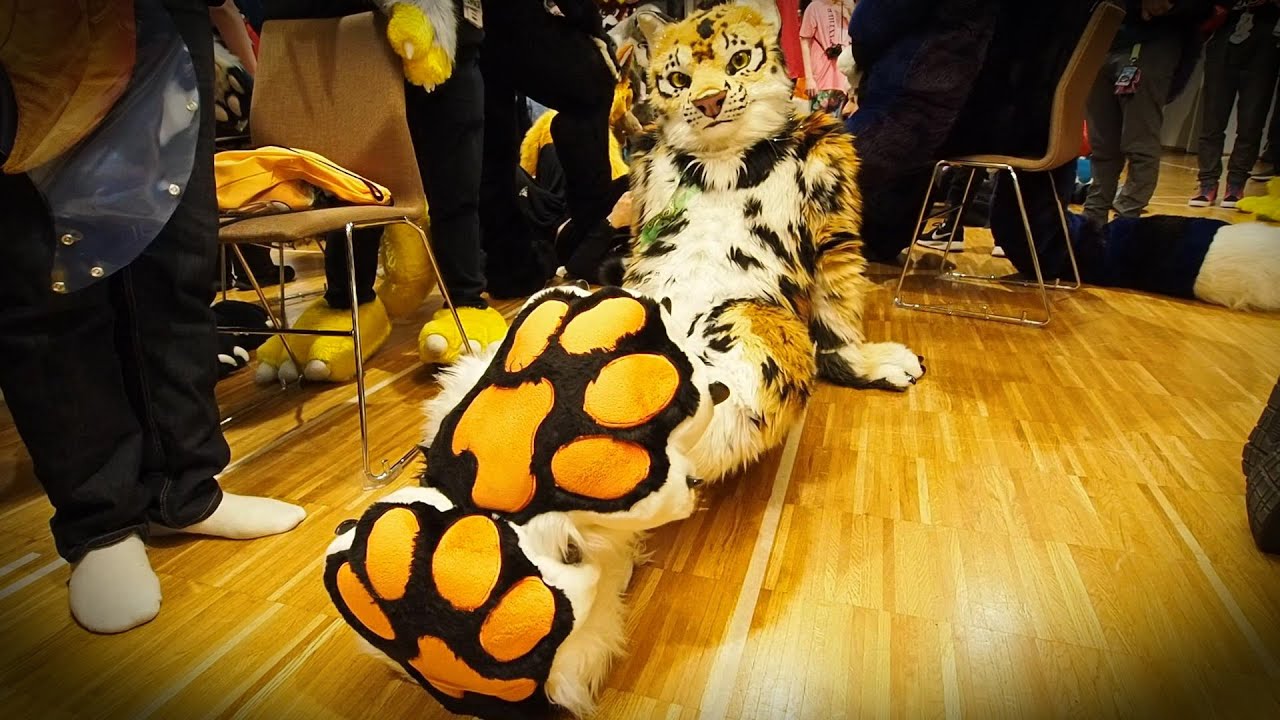 Paws & Cuddle at NORDIC FUZZCON 2024 furries,fursuiter,furs