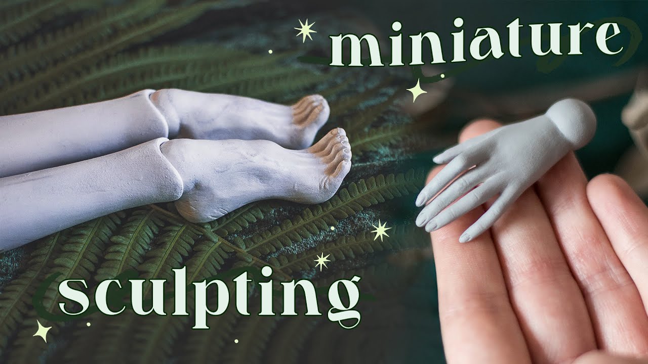 Create Perfect Miniature Hands and Feet for Your Dolls