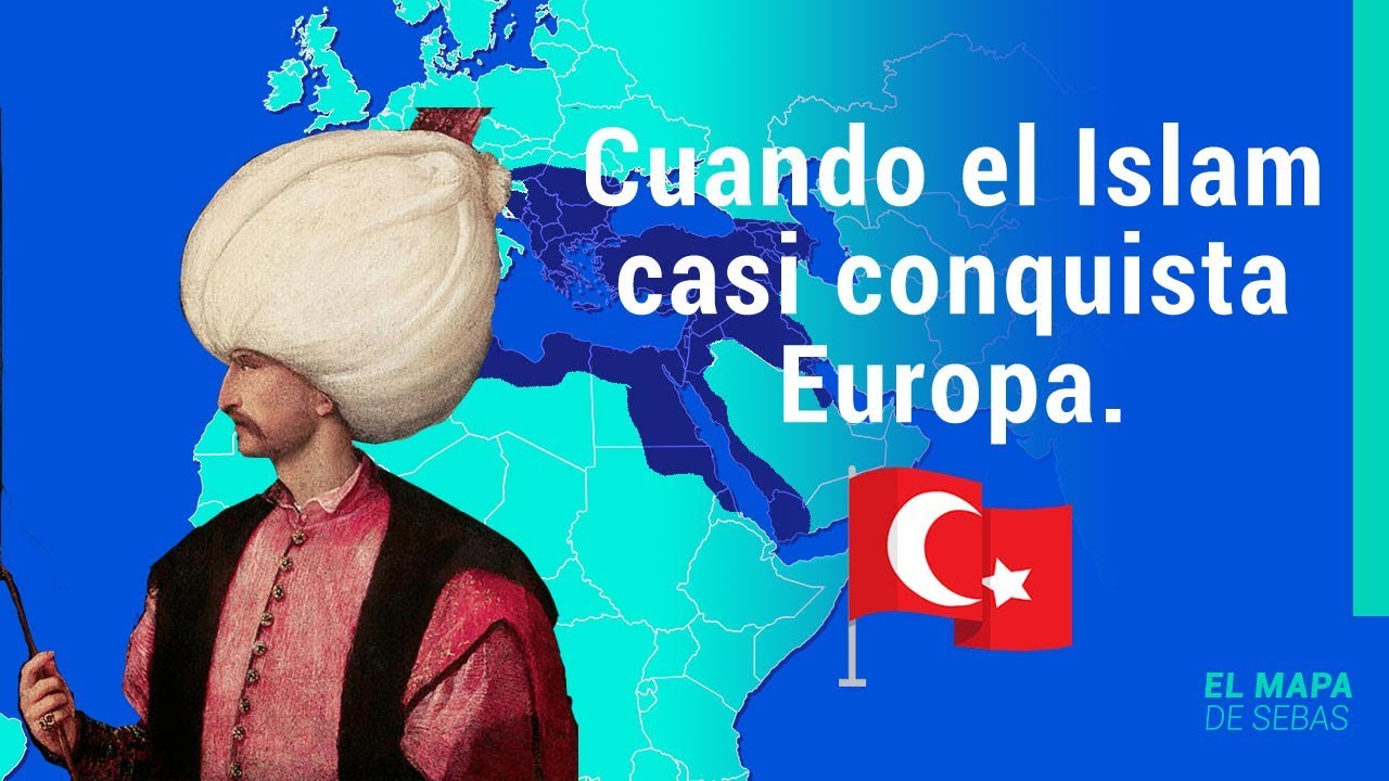 HISTORIA DEL IMPERIO OTOMANO🇹🇷 (o TURCO OTOMANO) en 18 MINUTOS!! - El Mapa de Sebas
