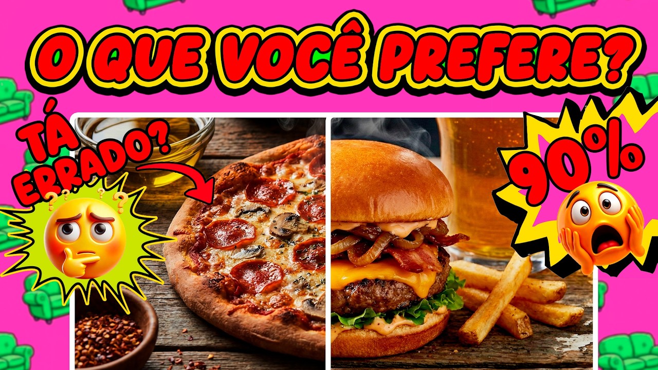 TESTE DE PERSONALIDADE: Suas escolhas dizem quem você é! (😱Dilemas Impossíveis😱)