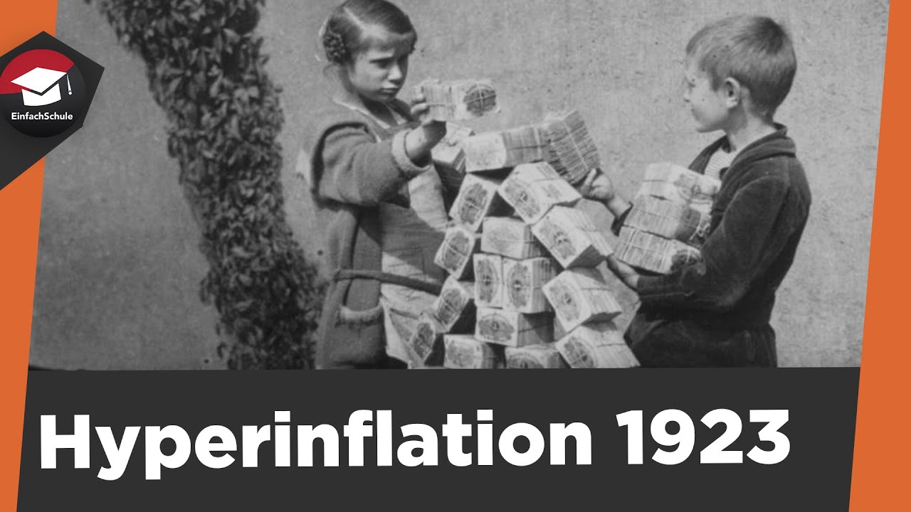 Hyperinflation 1923 einfach erkl&auml;rt - Inflation, Ursachen, Folgen - Hyperinflation 1923 erkl&auml;rt!