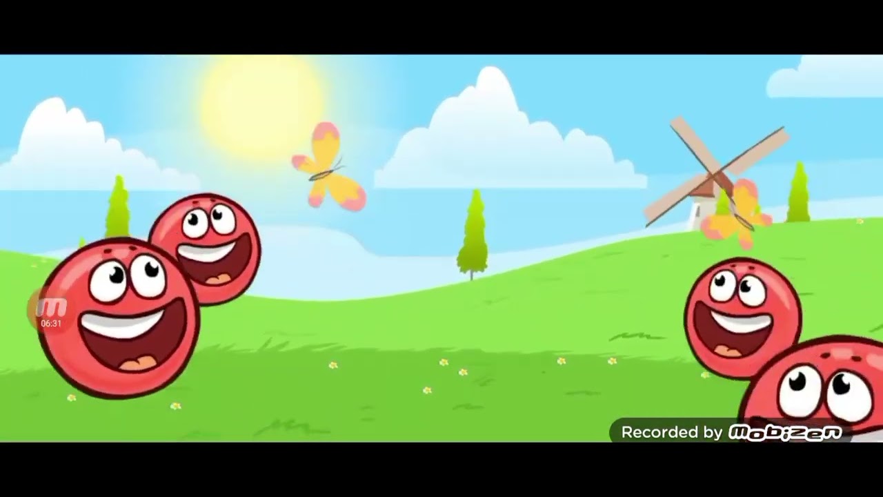 Jugando red ball 4 😃-  venciéndolo a todos los jefes