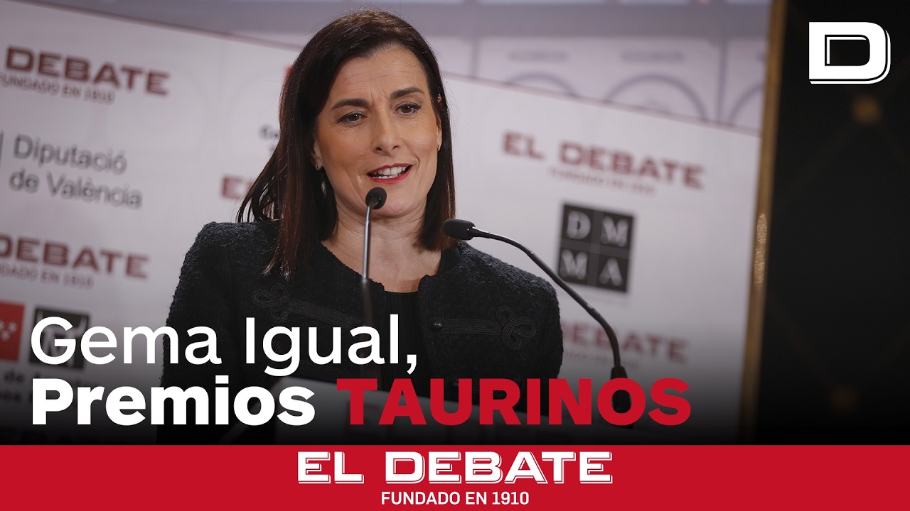 Gema Igual defiende la Tauromaquia: «Ningún político debería prohibir algo que nos une tanto»