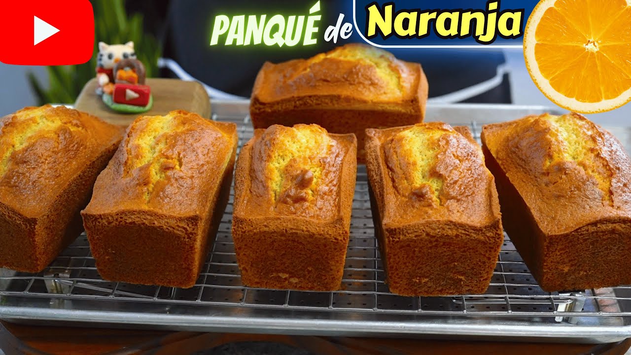 🔥PANQUÉ ECONÓMICO de NARANJA🍊  Receta para EMPRENDER💰 Dulce Hogar Recetas💕