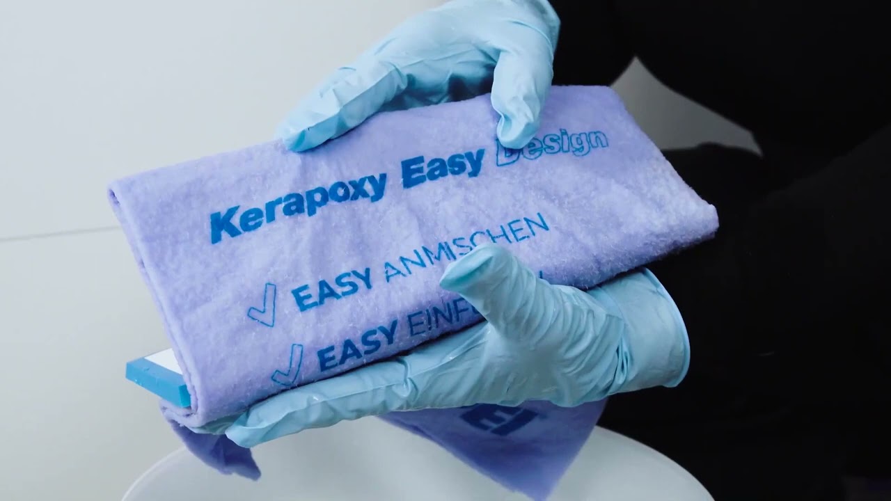 KERAPOXY EASY DESIGN   K&ouml;nnyű bedolgozhat&oacute;s&aacute;g&uacute; dekorat&iacute;v epoxi fug&aacute;z&oacute;