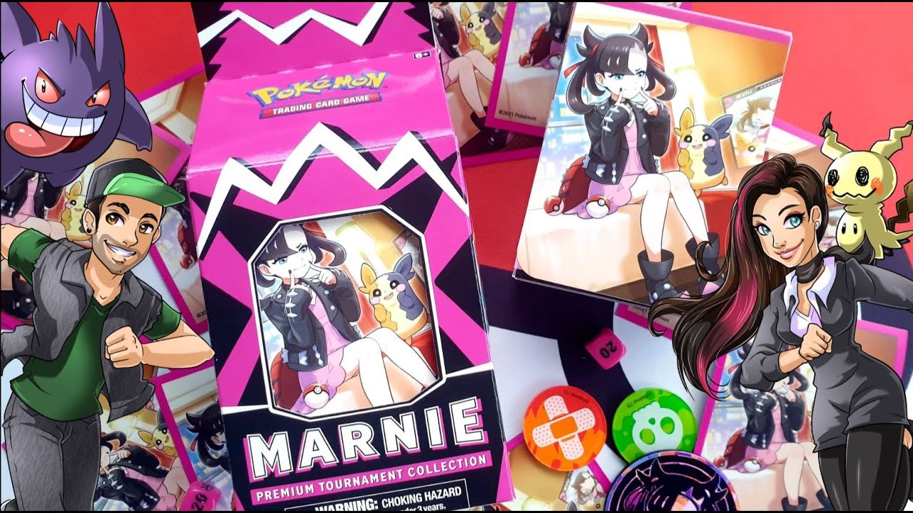 Wir öffnen die neue 🎀«Marnie Premium Tournament Collection»😈 | Pokémon TCG
