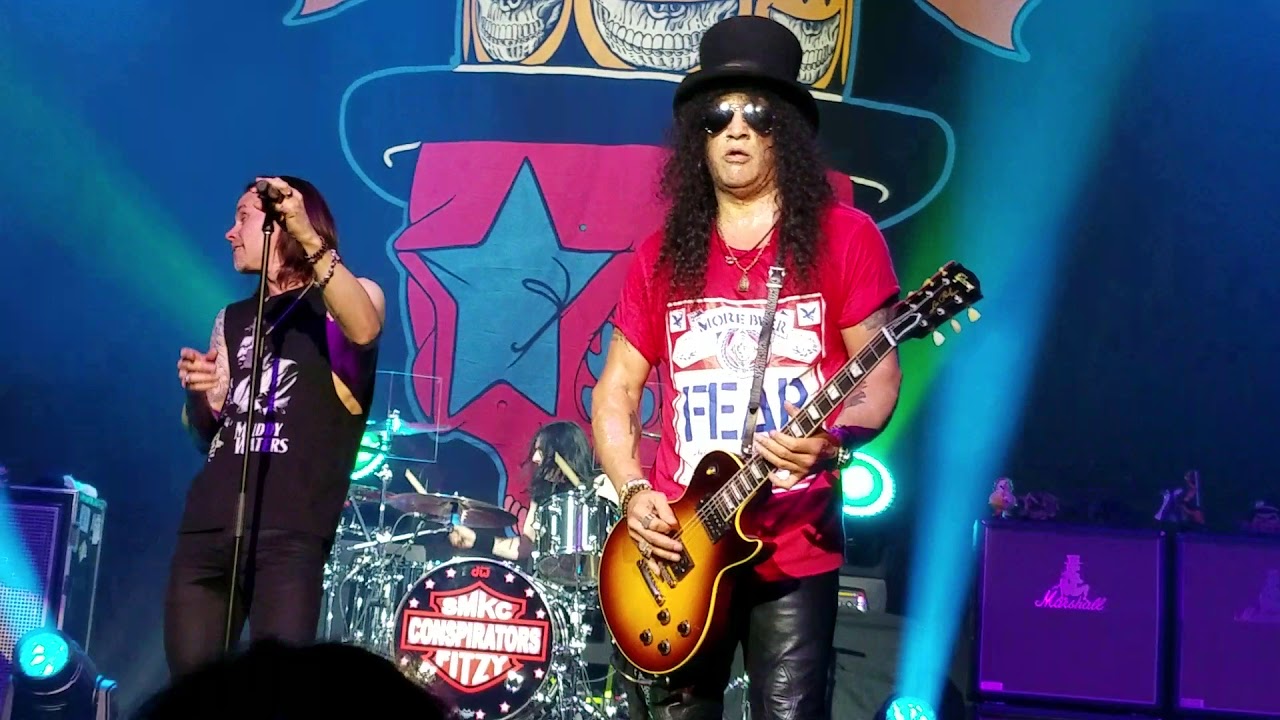 Slash Feat Myles Kennedy & Conspirators  Serve You Right Tulsa Ok 9-21-18