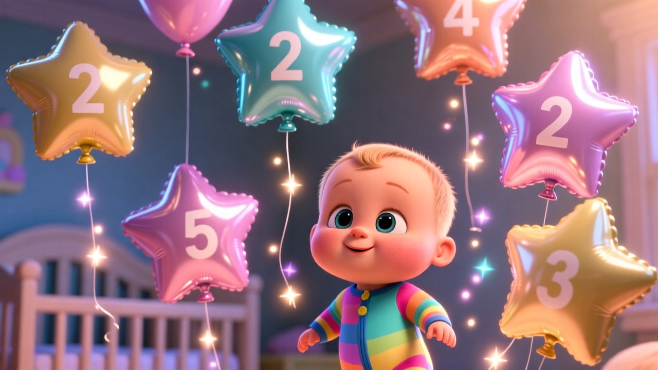 Magical 123 Counting Song 🔢 | Learn Numbers for Kids | Fun Counting Song
