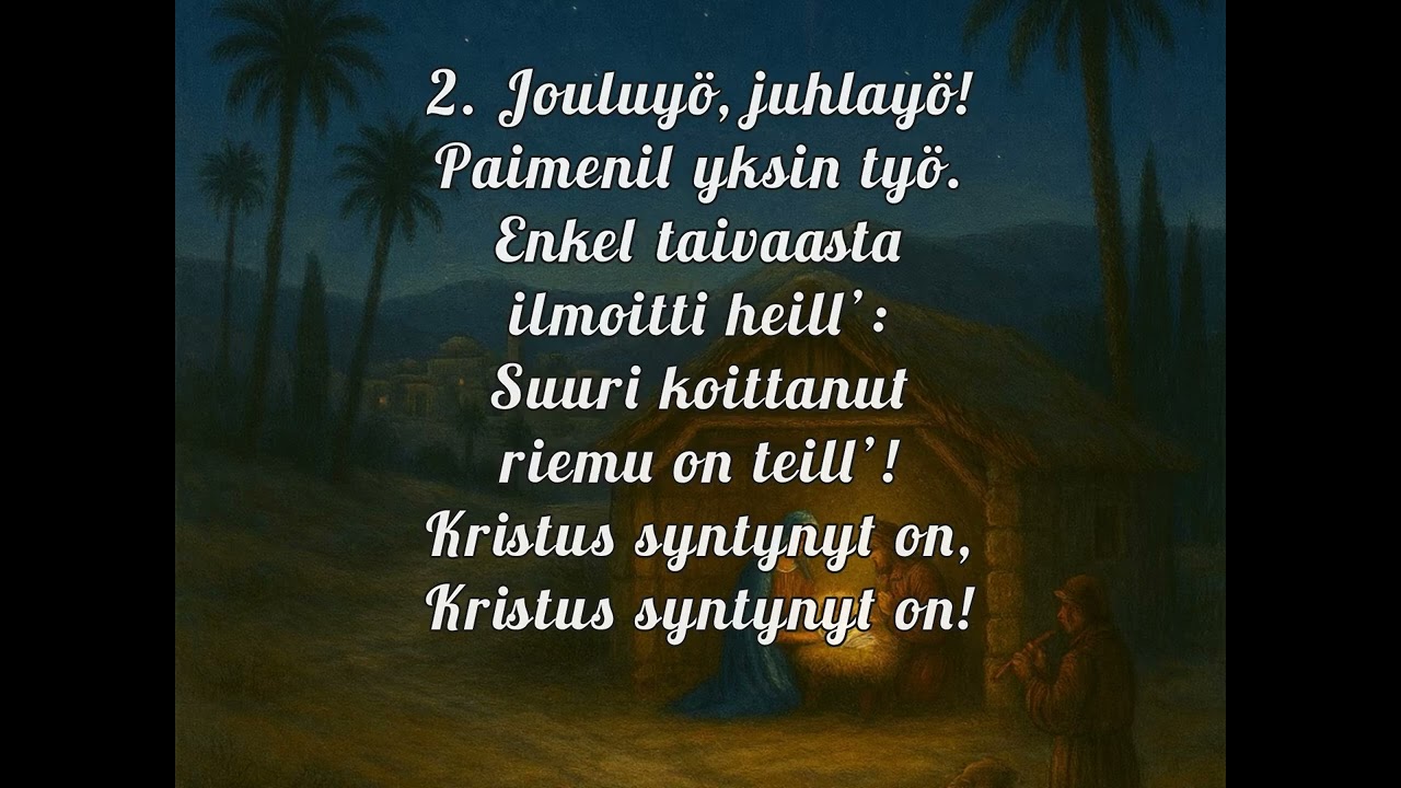Jouluyö, juhlayö