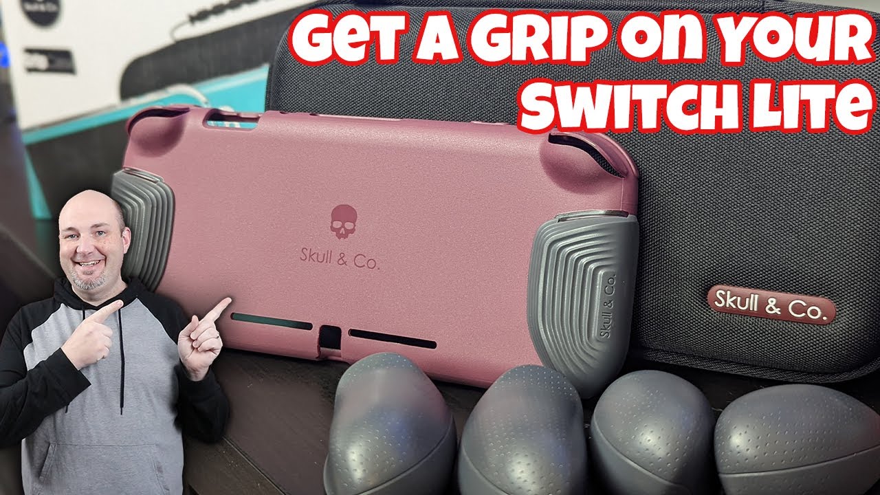 Чехол Skull & Co GripCase Lite и MaxCarry для Nintendo Switch Lite