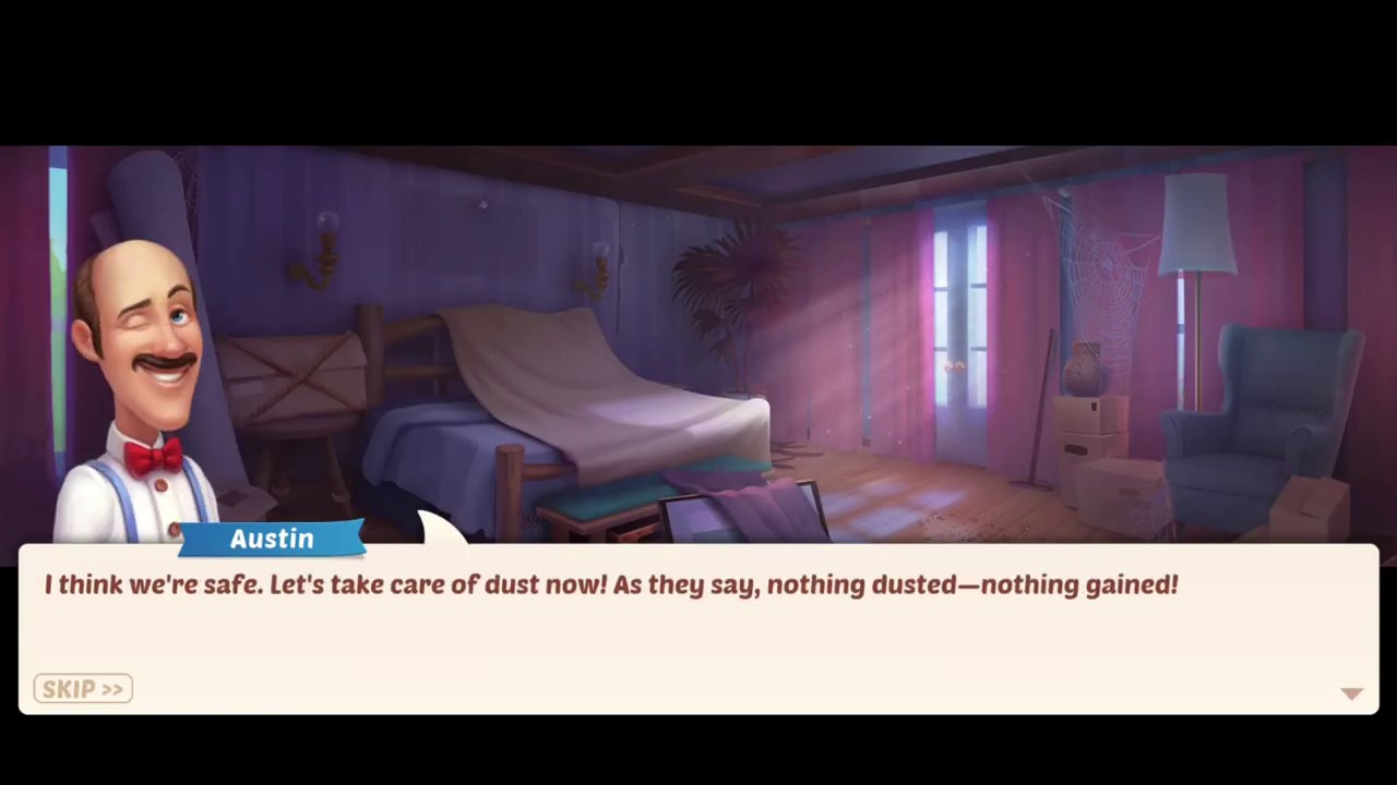 Homescapes Studio Room Day 1 Gameplay Walkthrough