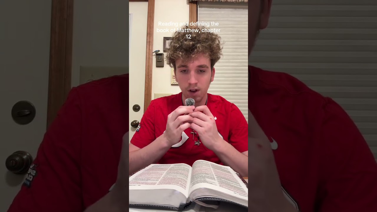Reading the book of Matthew! Chapter 12