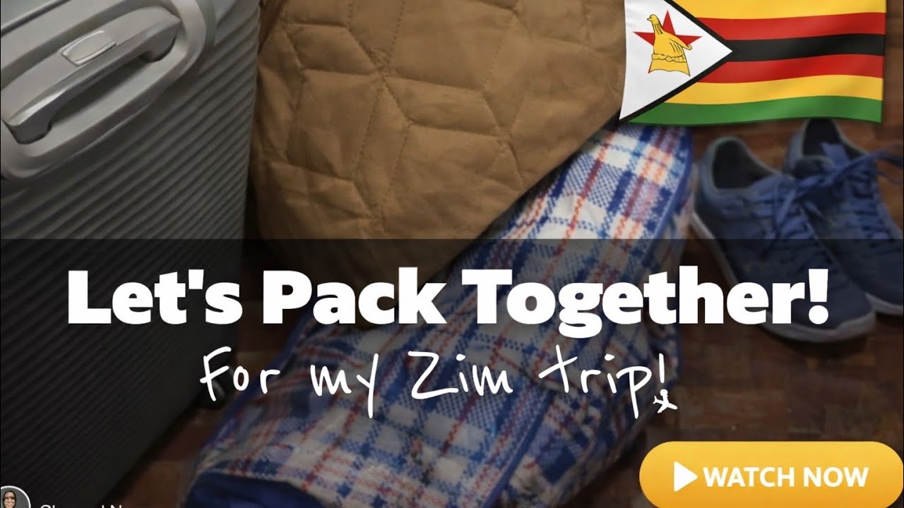 Packing for My Zimbabwe Trip by Bus 🚌 | Travel Prep Vlog 