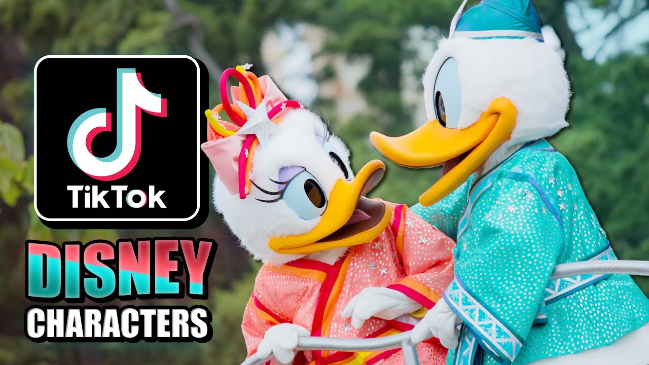 Funny DISNEY CHARACTER TIK TOKs | Disneyland / Disney World TIK TOK videos
