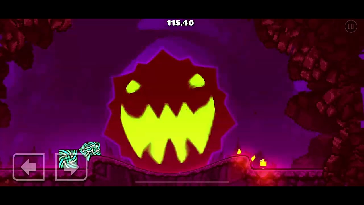 Geometry dash tower|| the secret hollow speedrun 3:53