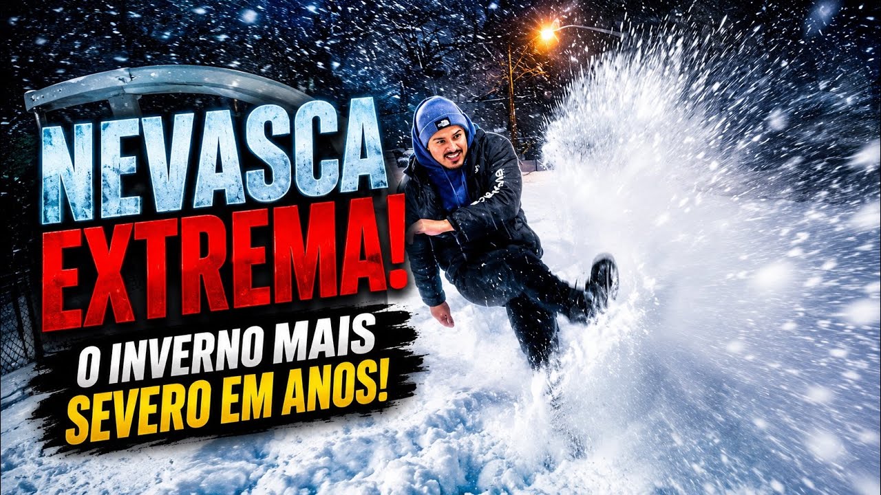 Nevasca extrema: o inverno mais severo dos EUA em anos