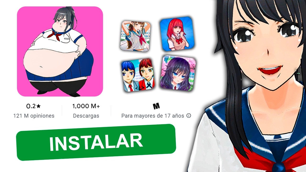 Jugue 100 COPIAS de Yandere Simulator!!! (no lo hagan)