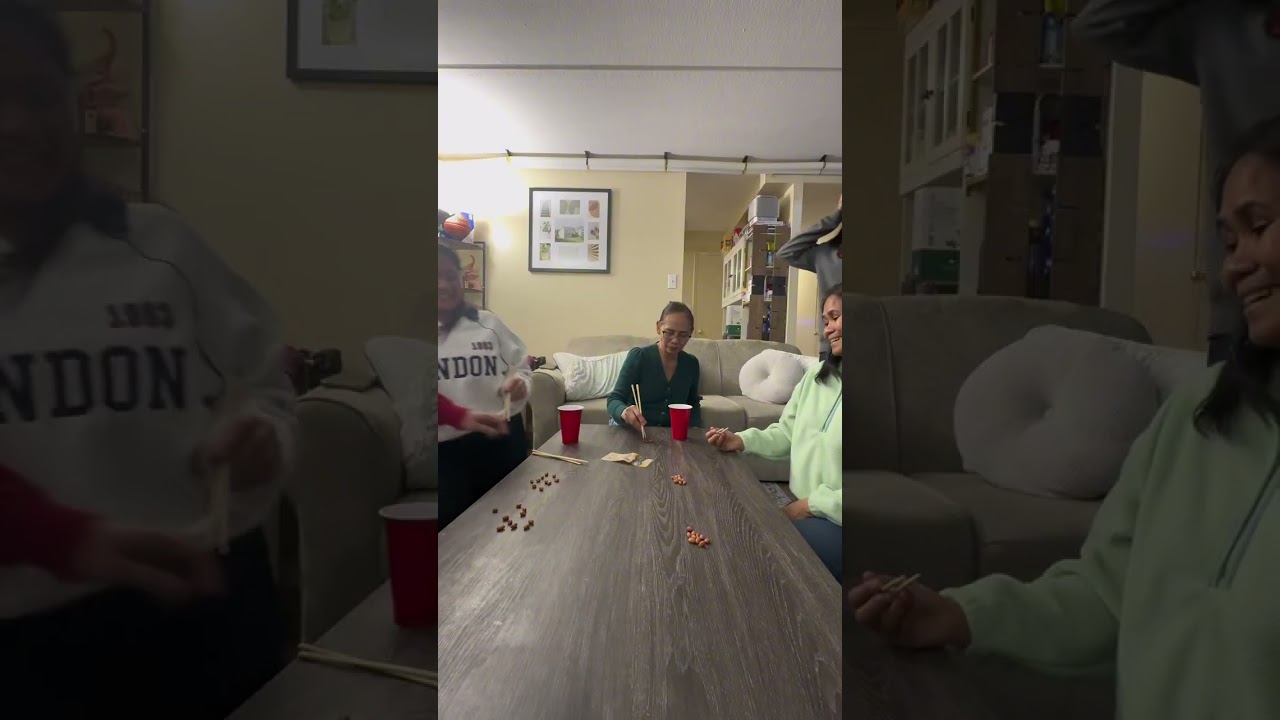 Balloon fight/don’t touch the color/chopstick challenge 
