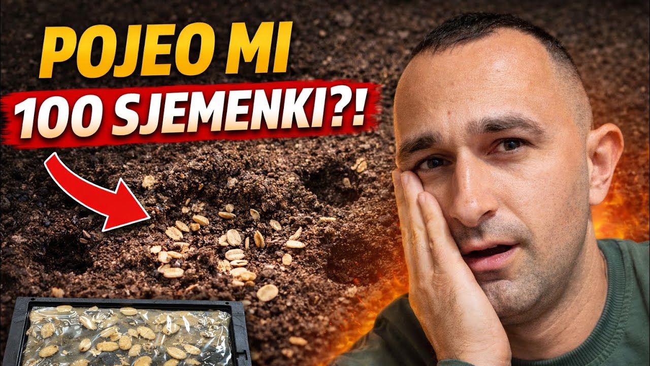 Velika šteta u plasteniku! Miš napao dinju