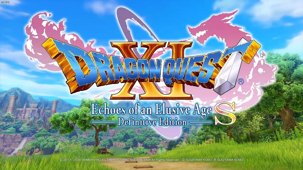 The beginning of Dragon Quest XI S: Echoes of an Elusive Age