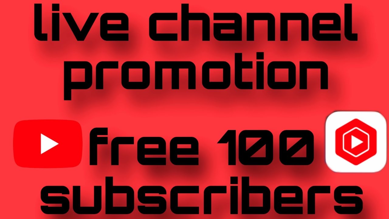 🔴Live Channel Promotion | Live Channel Checking And Free Promotion | 📢Get 200 Subscribers Free