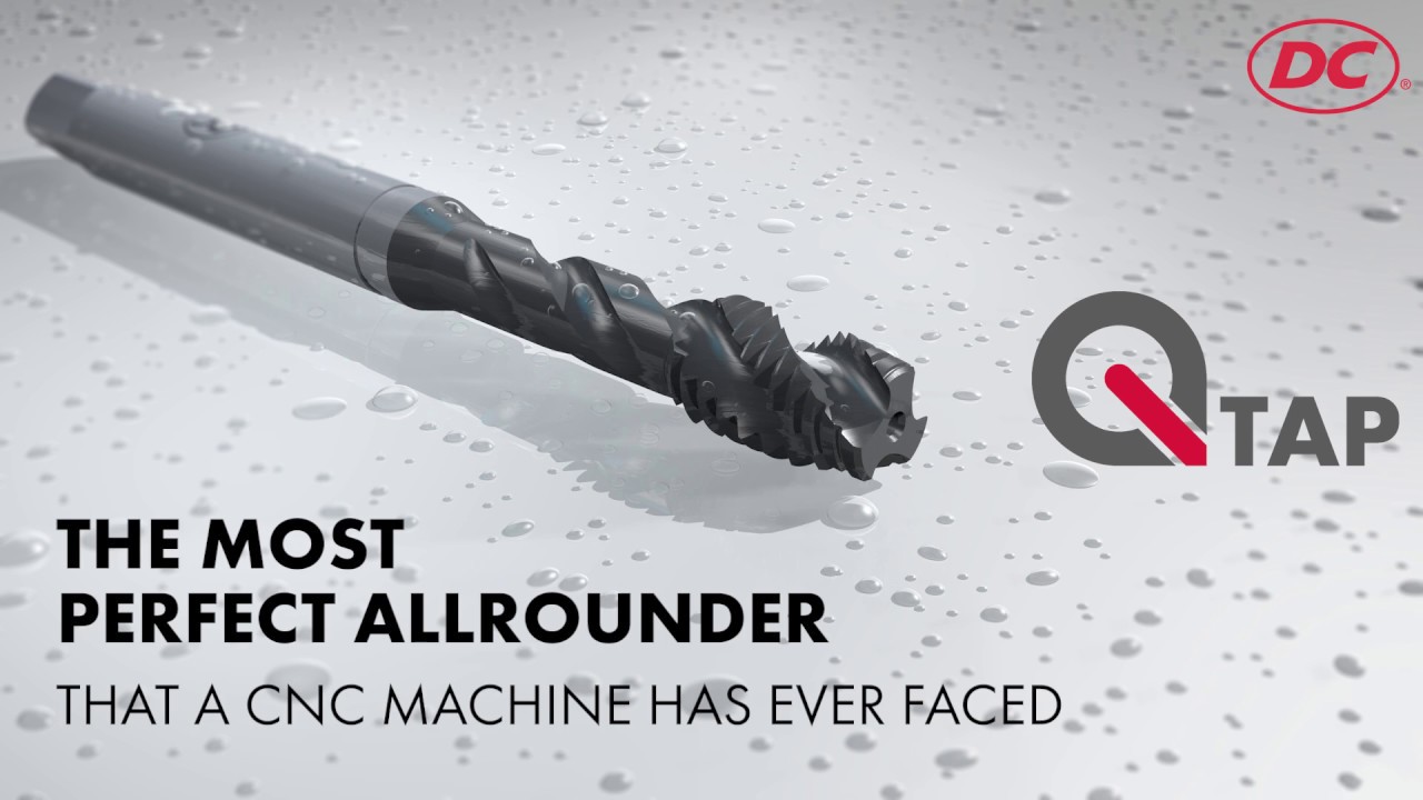 QTAP - The most perfect allrounder that a CNC machine has ever faced.