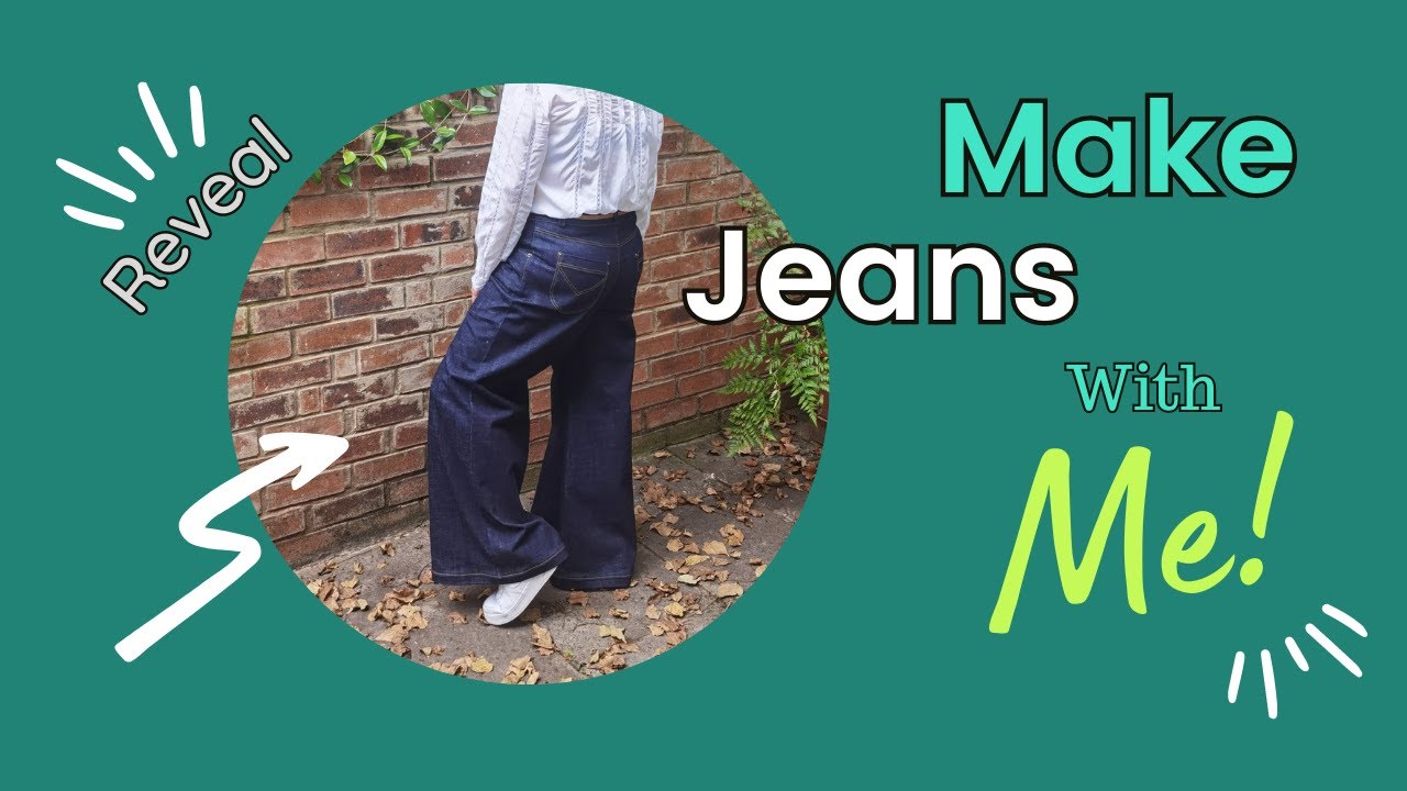 DIY Jeans, Sewing DISASTER or  Masterpiece? Find Out Now!