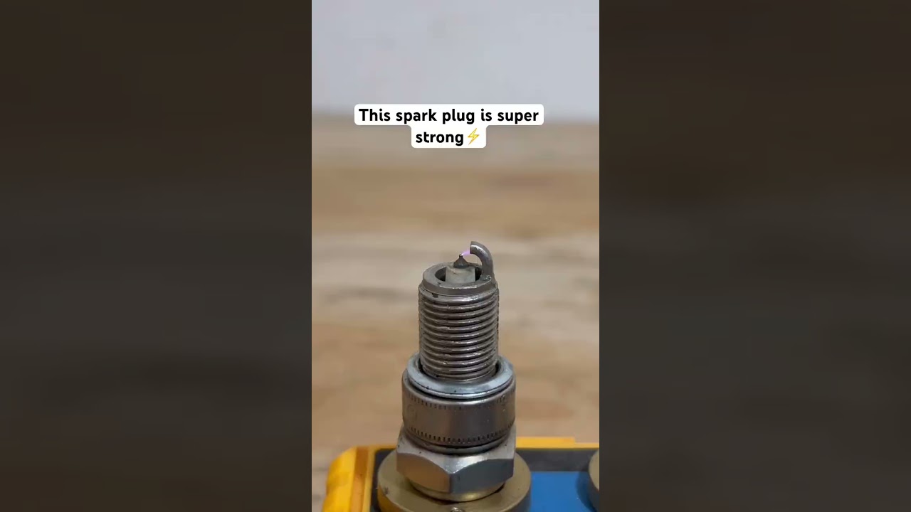 This spark plug is super strong⚡️ #highlights #automobile #mechanic #diy #youtubeshorts #subscribe