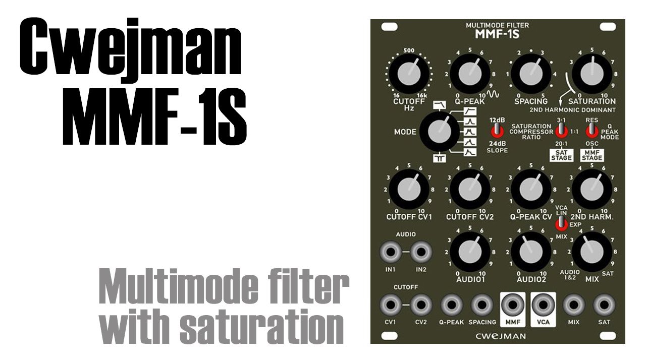 Cwejman MMF-1S multi mode filter