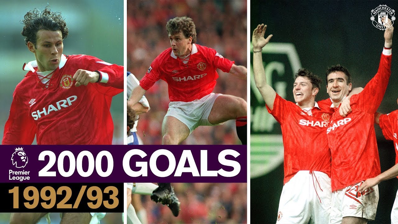 Manchester United 2000 PL Goals | 1992-93 | Hughes, Cantona, Bruce