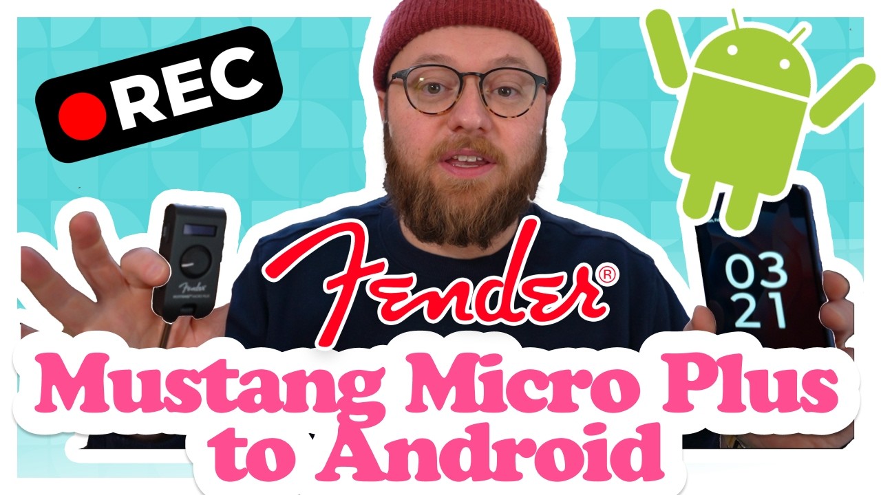 Fender Mustang Micro Plus: как записать на Android