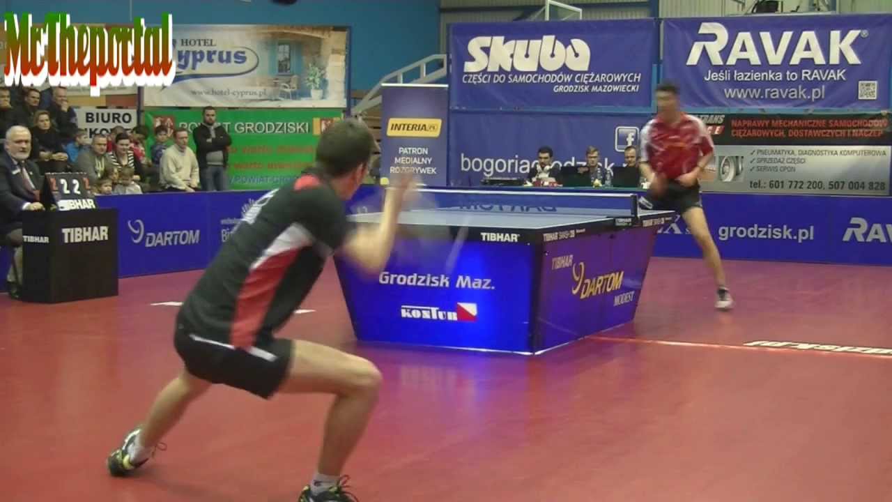 Table Tennis Ettu Cup 2013 - Oh Sang Eun Vs Enzo Angles - (Angles Camera)